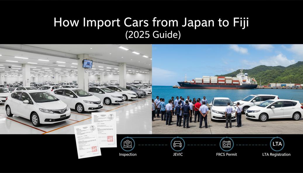 How to Import Used Cars from Japan to Fiji in 2026- Complete Guide to Rules, Taxes, and Shipping