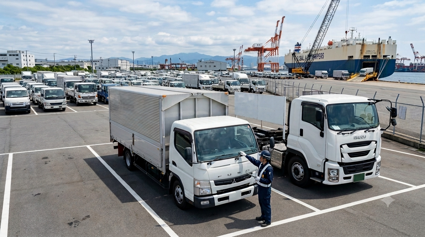 Sourcing the Best Used Commercial Vehicles: The Impact of Japan’s Strict Truck Regulations