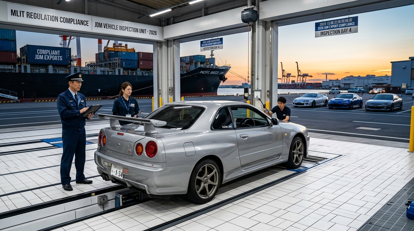 The Purity of JDM in 2026: How Japan’s Crackdown on Illegal Modifications Protects Importers