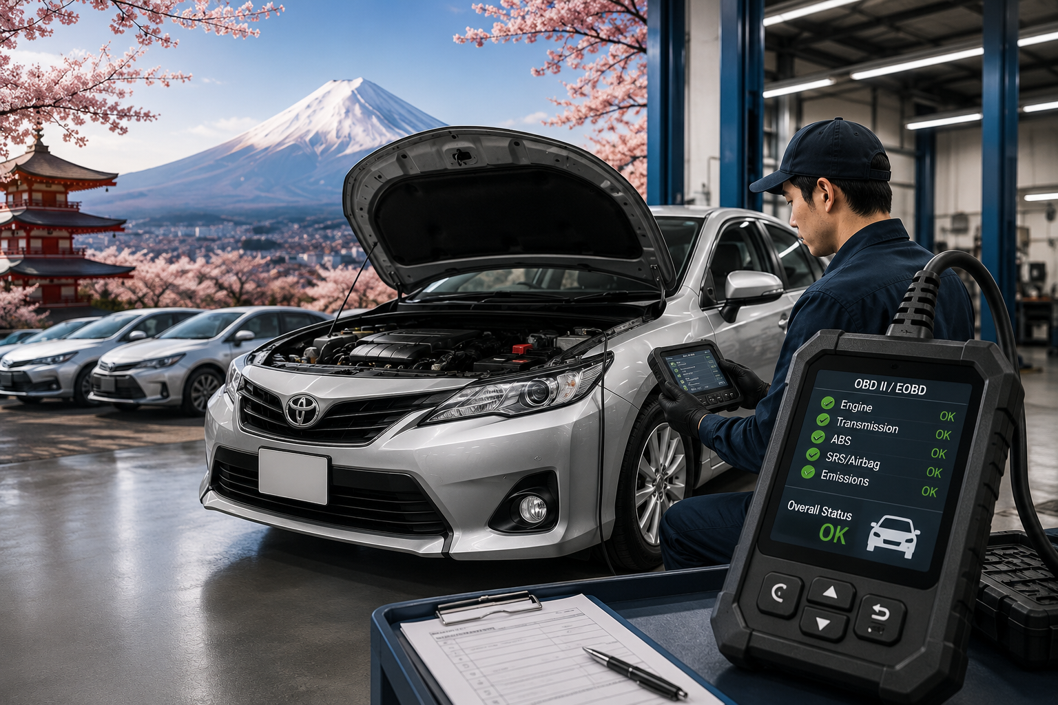 Why Japanese Used Cars Are the Most Reliable: The Power of OBD Inspections