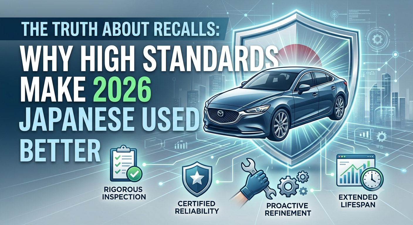 The Truth About Recalls: Why High Standards Make 2026 Japanese Used Cars Better
